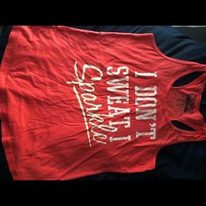 Racerback workout tank